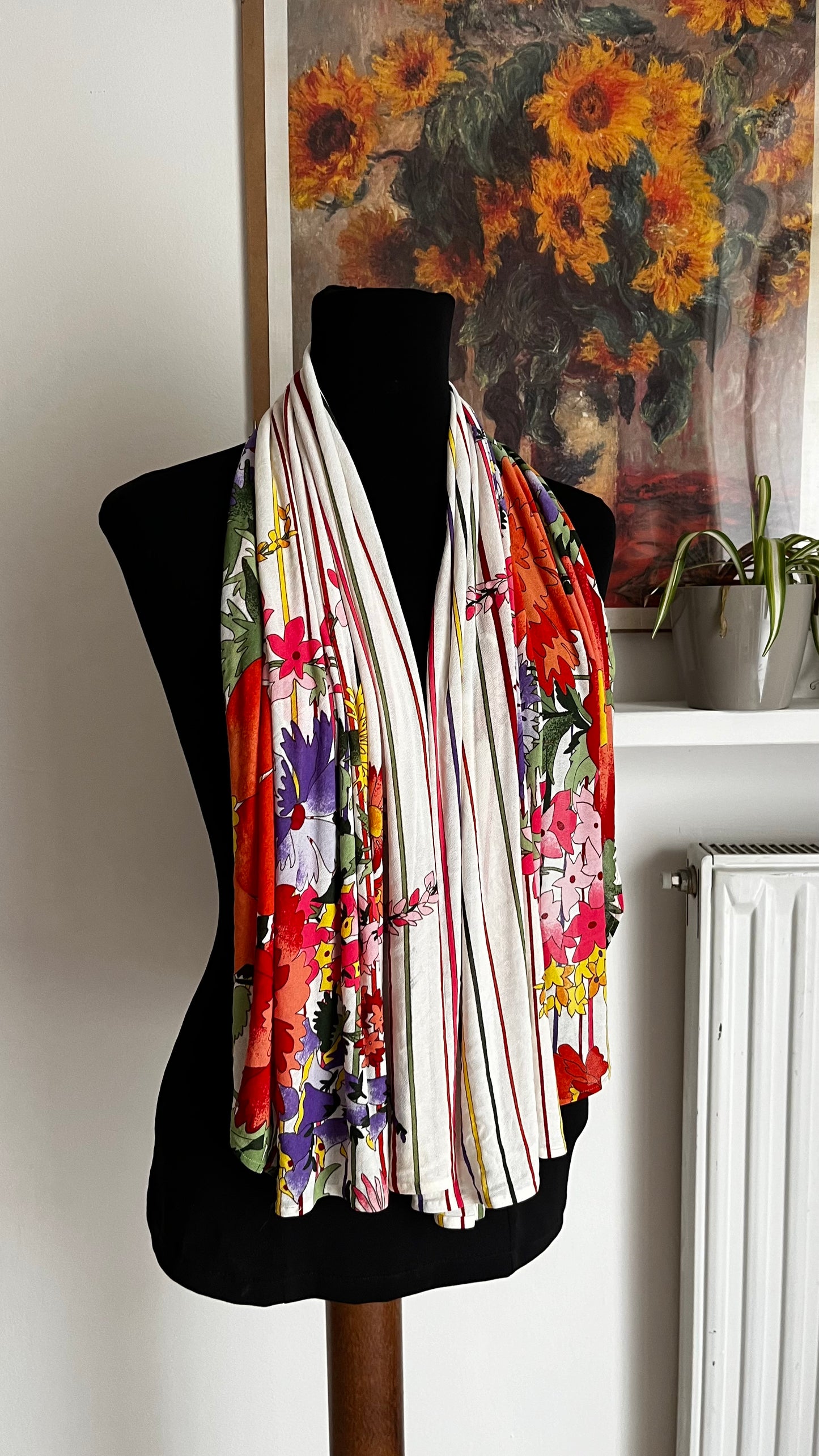 Foulard fiorato