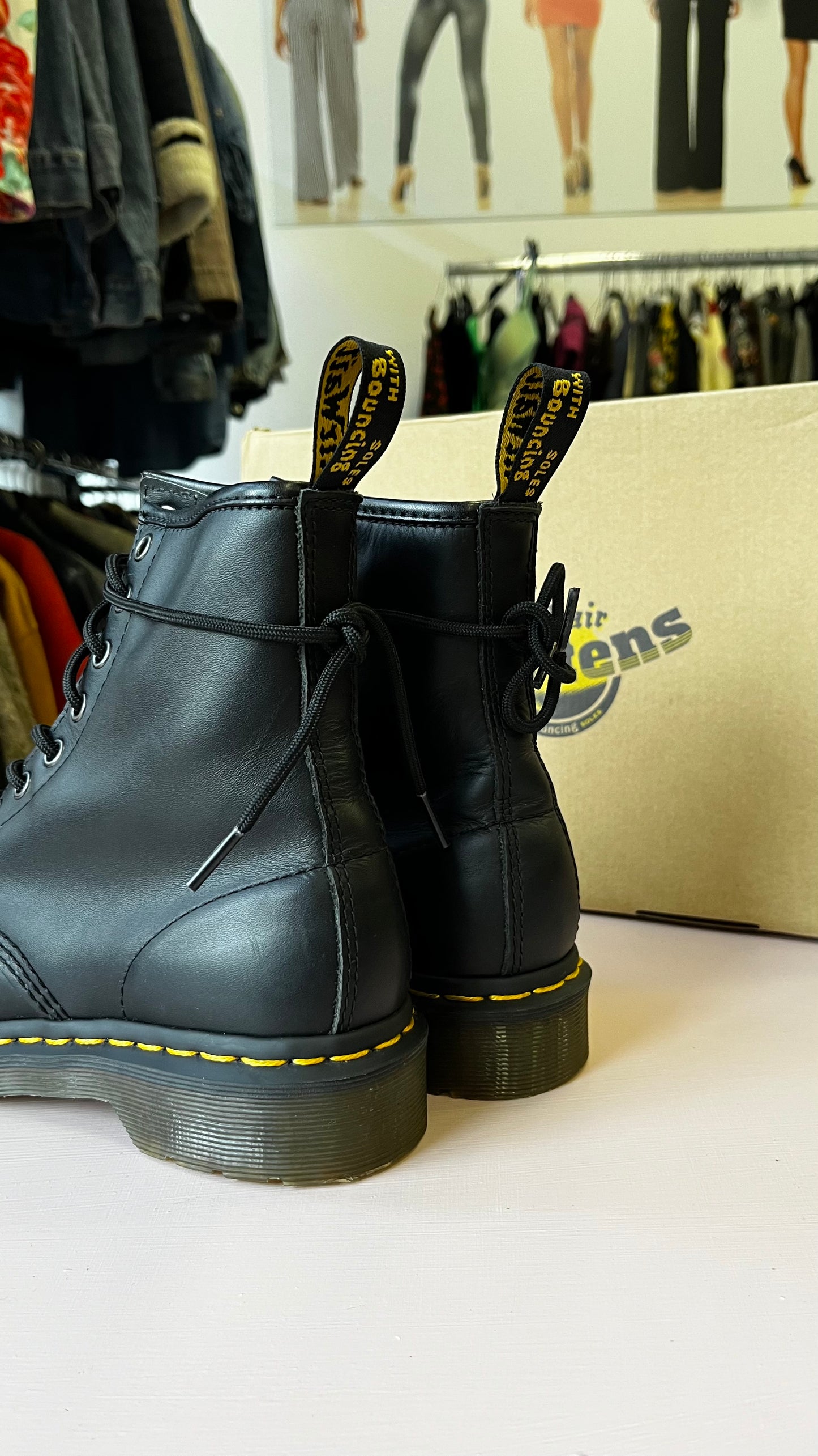 Dr. Martens nere opache (n.37)