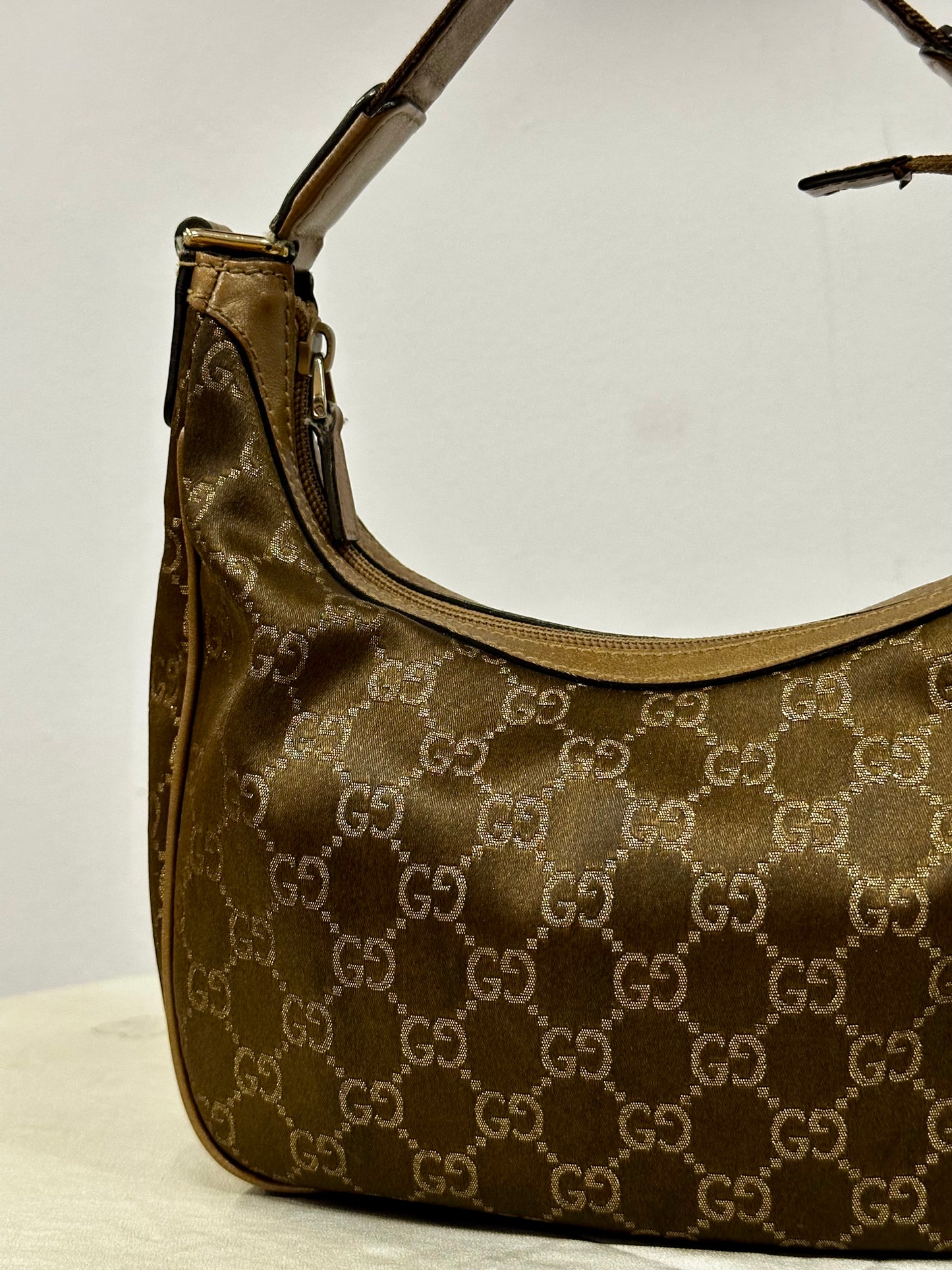 Gucci GG Monogram Hobo Bag