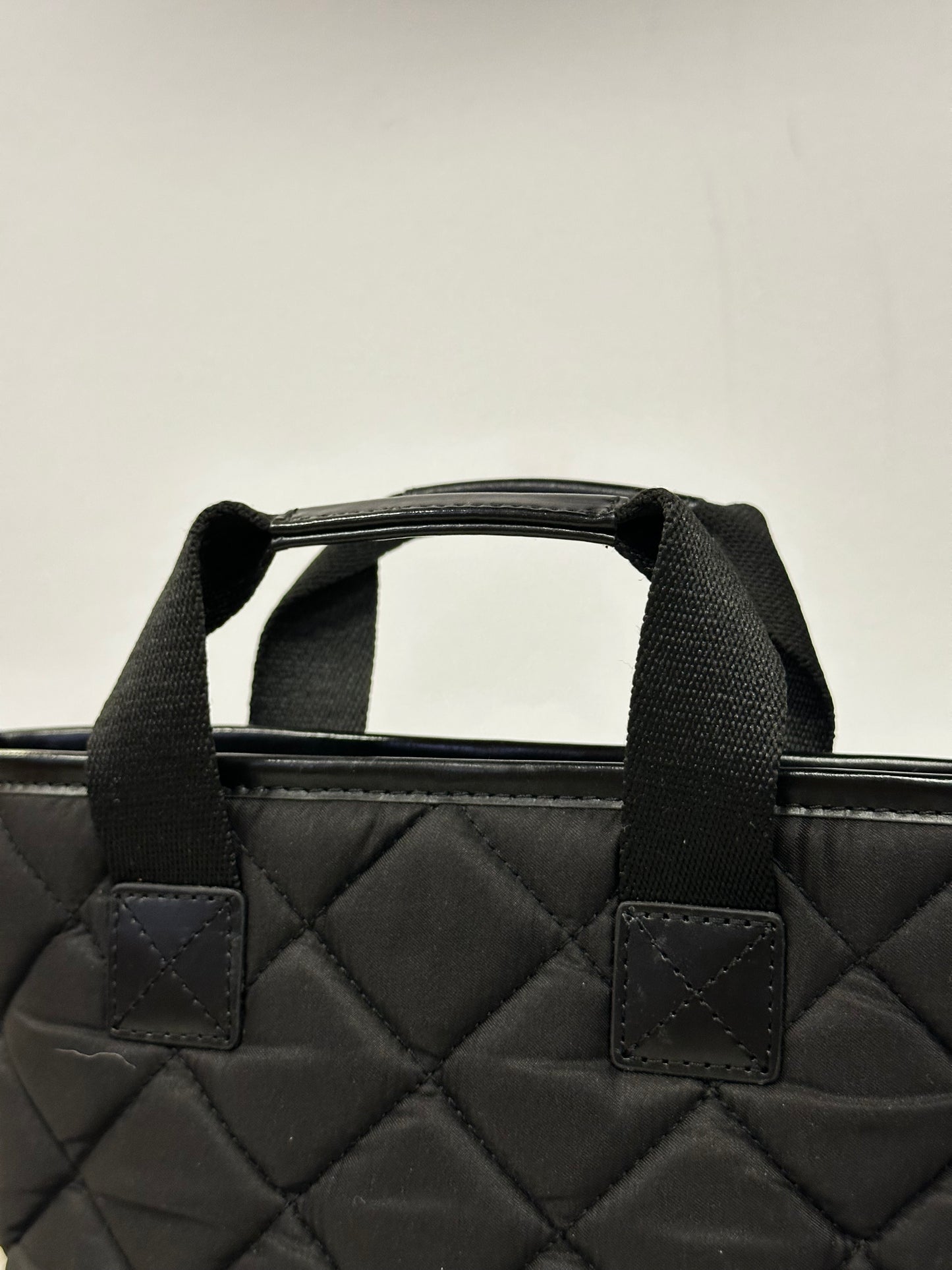 Burberry Quilted Nylon Tote Bag