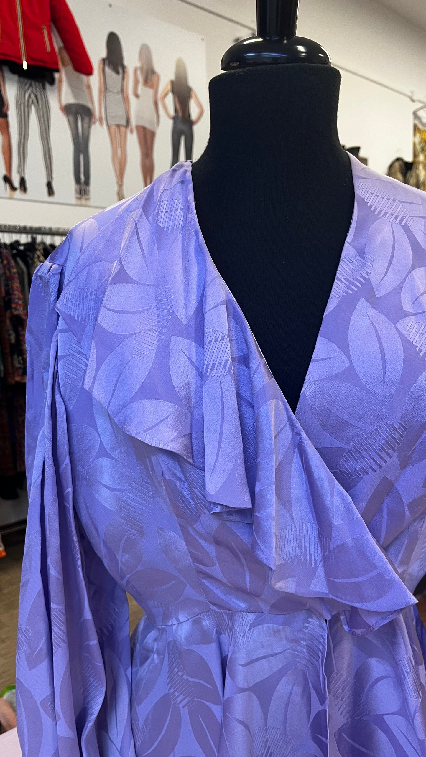 Blusa sartoriale vintage in seta