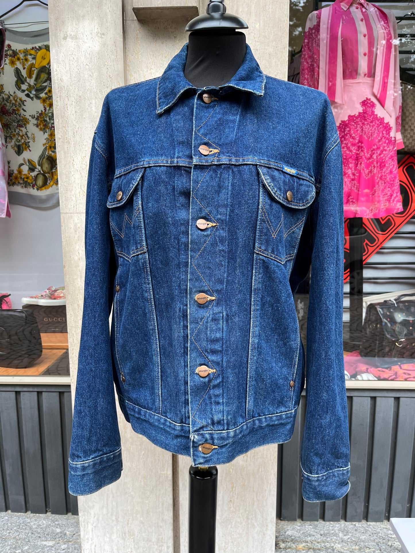 Giacca in denim Wrangler vintage