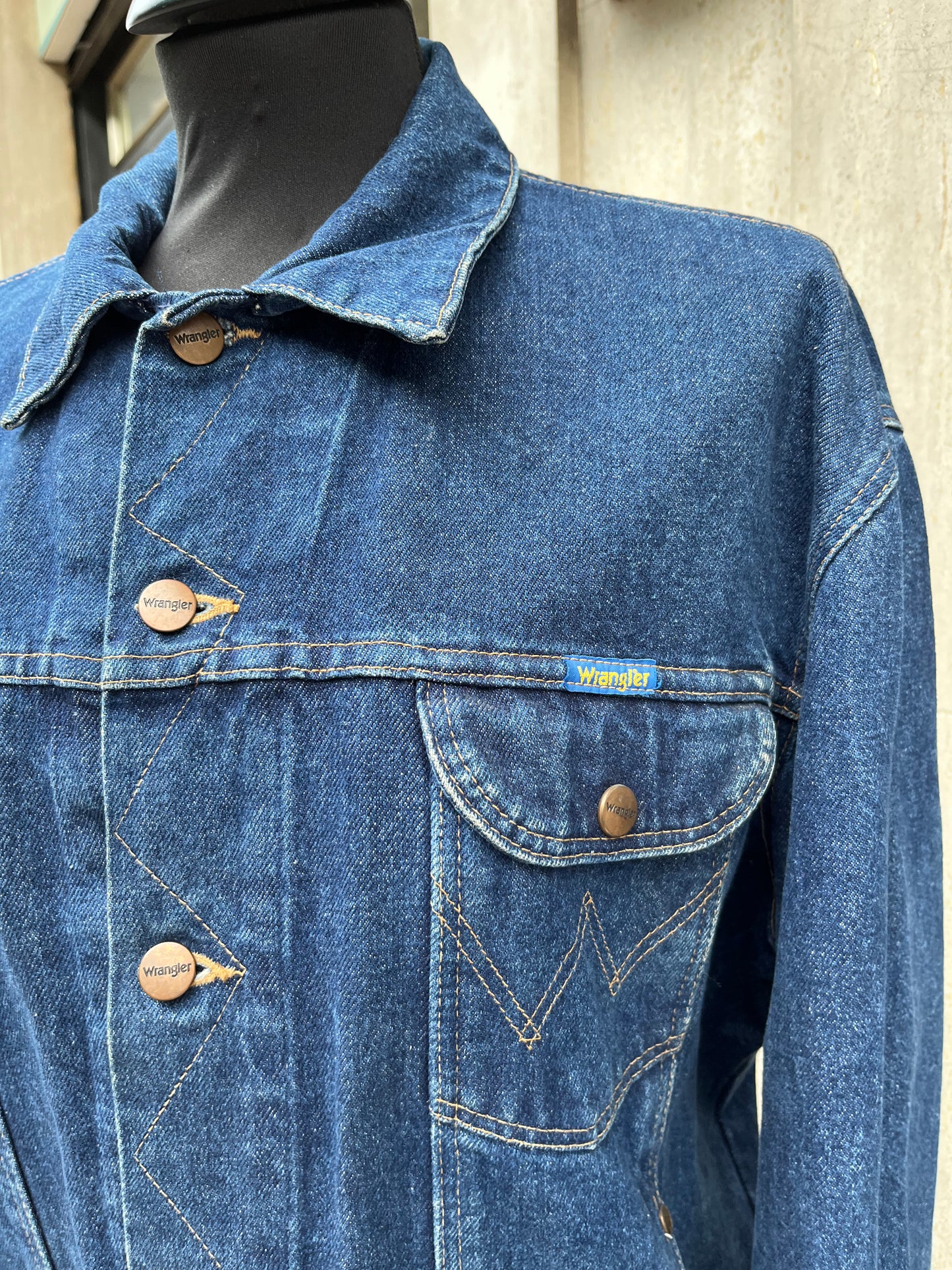 Giacca in denim Wrangler vintage