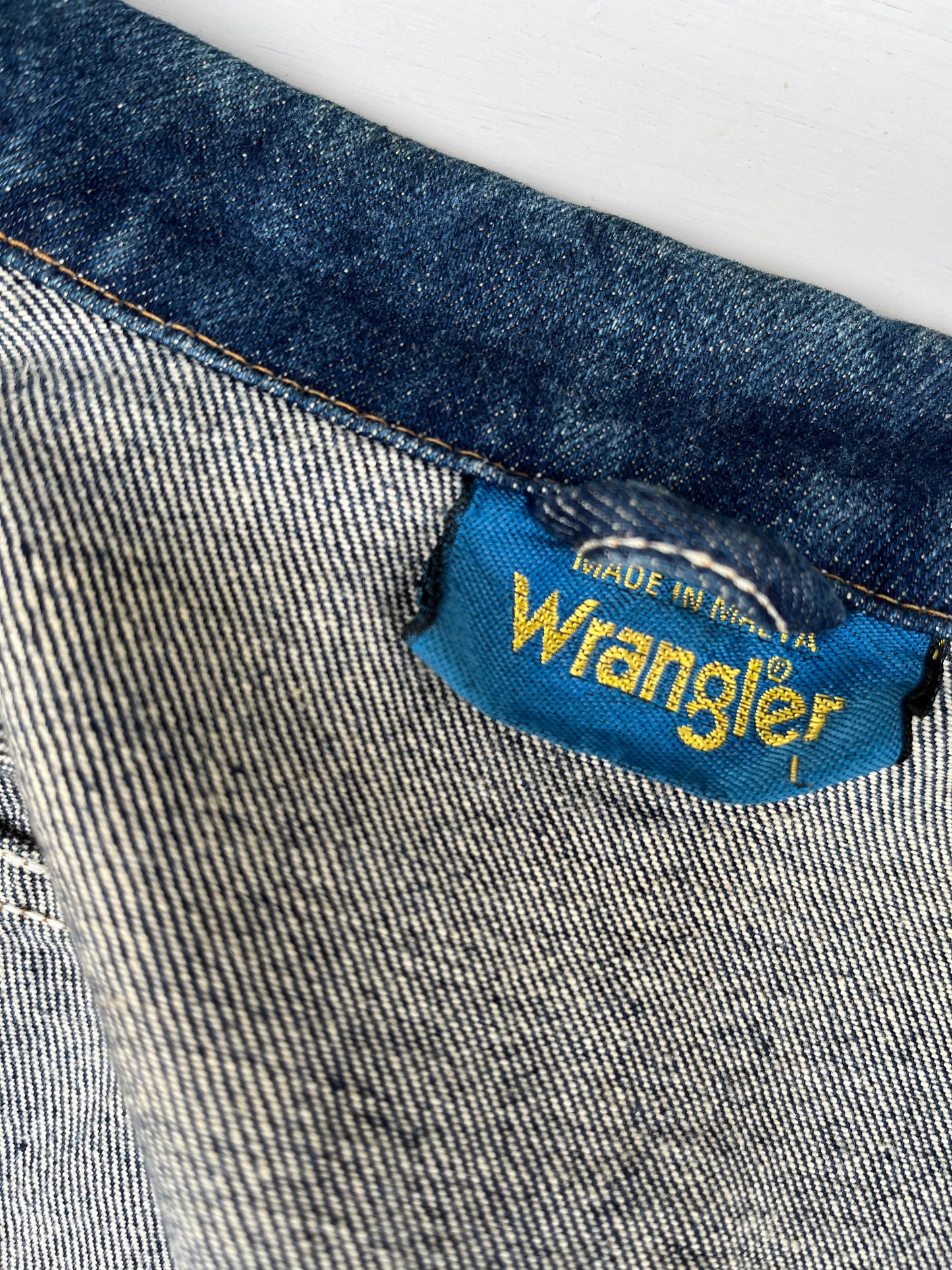 Giacca in denim Wrangler vintage