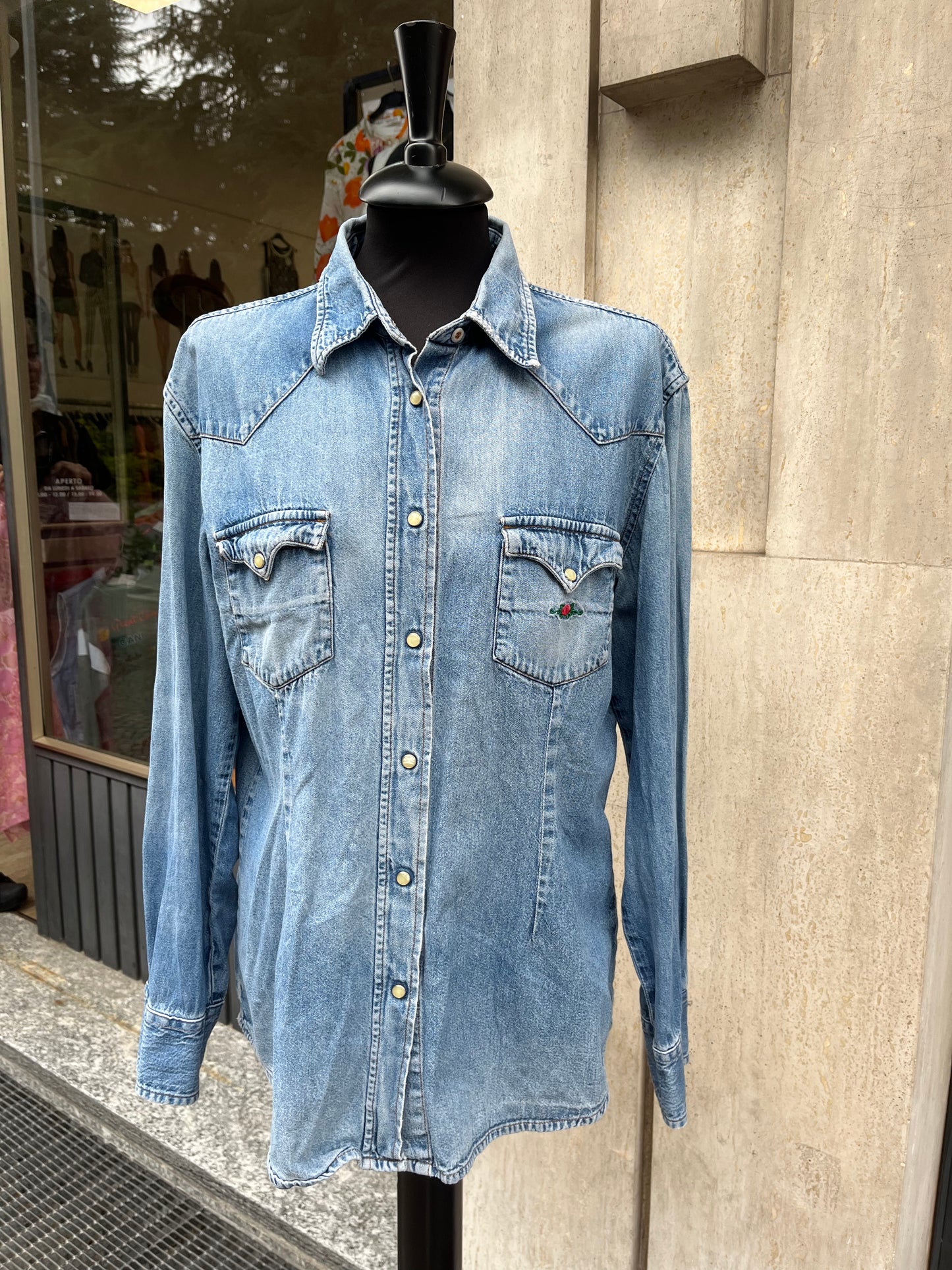 Camicia in denim El Charro