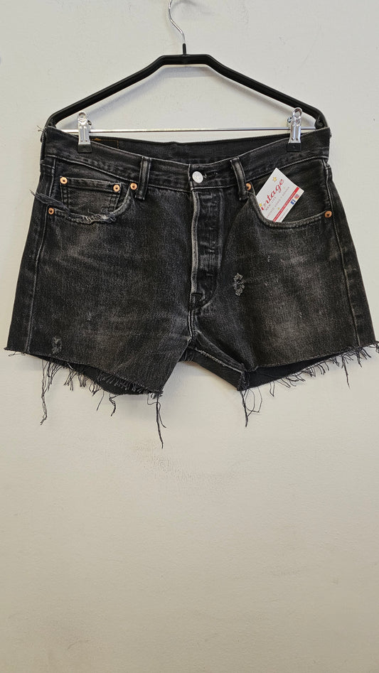 Pantaloncini corti in jeans Levi's tg 46 anni 2000